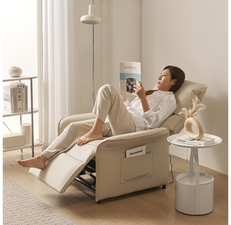 킹스맨 1인용 안마 전동 모션 리클라이너 소파