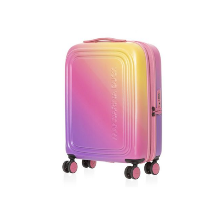 만다리나덕 만다리나덕 LOGODUCK COCKTAIL TROLLEY CABIN EXP KZV24A36 SUNSET APERITIVO 21인치 확장 캐리어 만다리나덕 만다리나덕 LOGODUCK COCKTAIL TROLLEY CABIN EXP KZV24A36 SUNSET APERITIVO 21인치 확장 캐리어