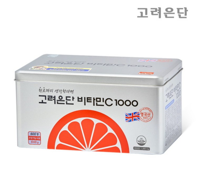 고려은단 비타민C 1000, 600정, 1개 - 투데이밈