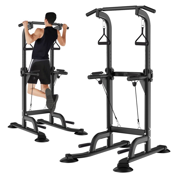 KC 다기능 철봉 턱걸이 가정용 헬스 운동기구 치닝디핑