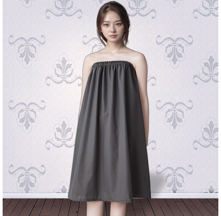 베드스토리 면혼방 미용가운