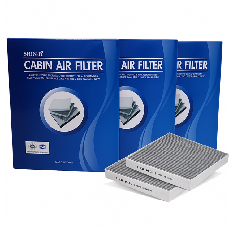 기아 111 신아 자동차 에어컨 활성탄필터, 3개, 쏘렌토MQ4 하이브리드2020