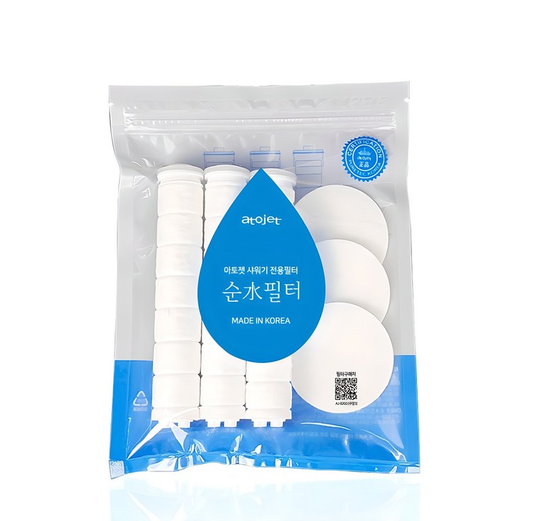 아토젯 순수필터 바디필터 3p  헤드필터 3p, 1개