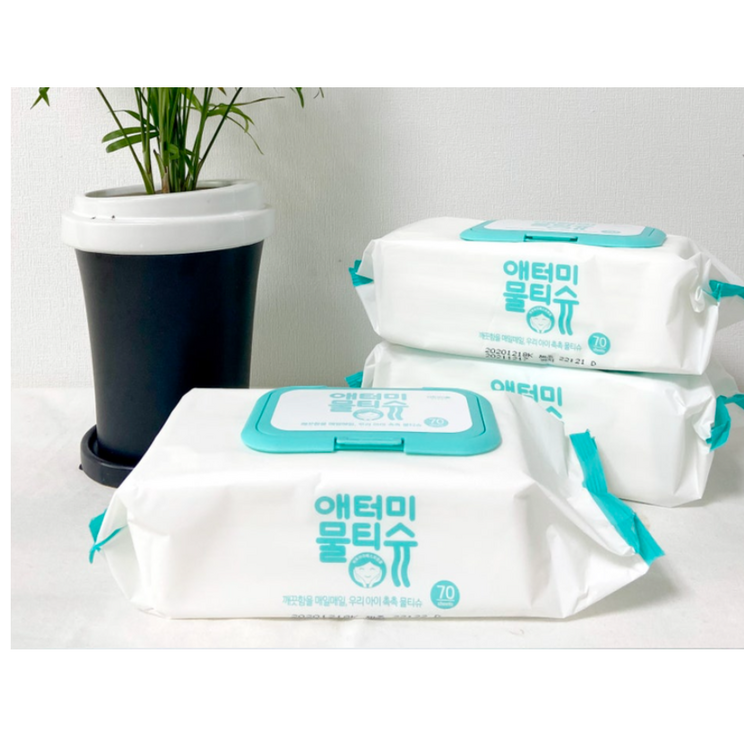애터미 물티슈, 70개입, 8개 애터미 물티슈, 70개입, 8개