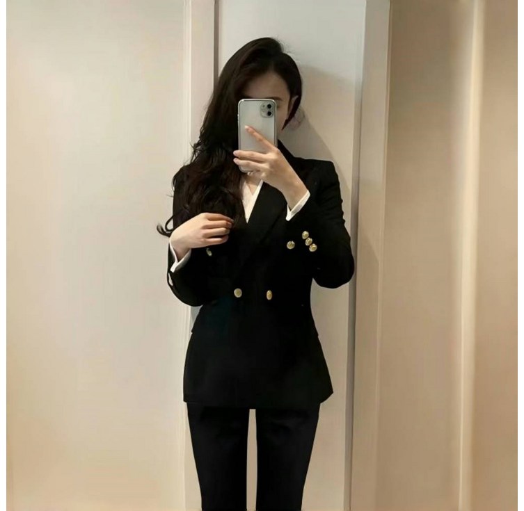 빌리즈빈 여성 럭셔리 심플 슬림 캐주얼 정장 슈트세트 5273 빌리즈빈 여성 럭셔리 심플 슬림 캐주얼 정장 슈트세트 5273