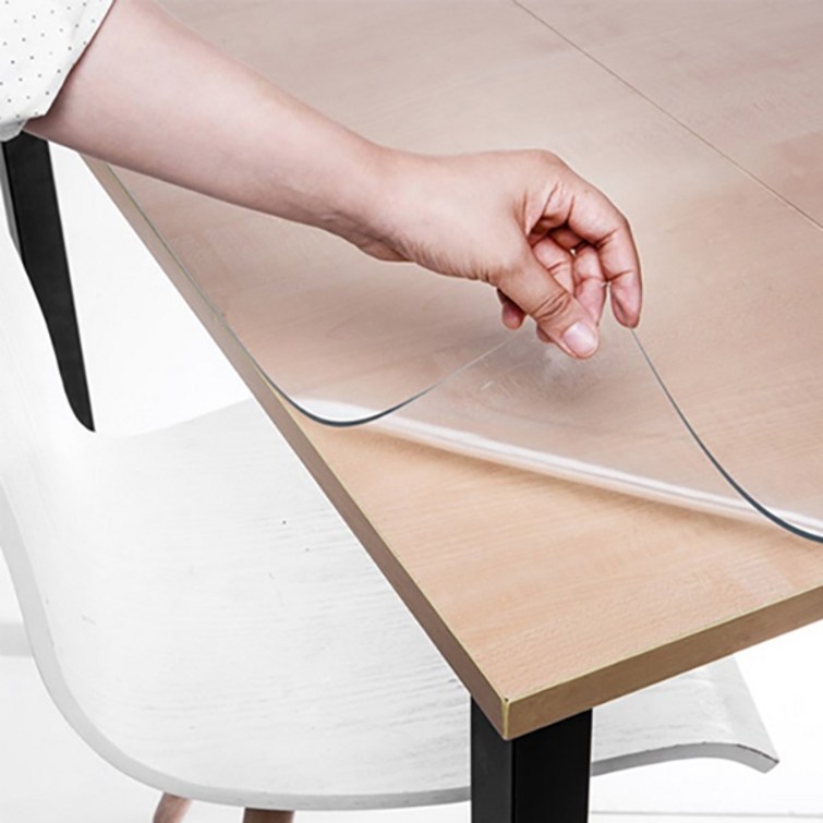 쾌청 유리대용 PVC 식탁 테이블 투명매트