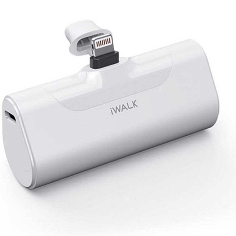 아이워크 미니 보조배터리, DBL4500L아이폰용, 화이트 아이워크 미니 보조배터리, DBL4500L아이폰용, 화이트