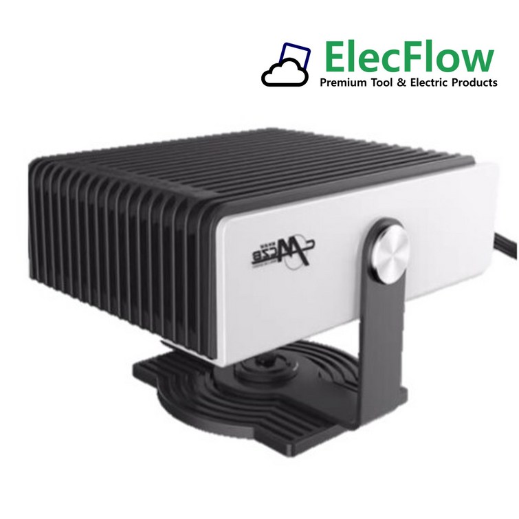 ElecFlow 차량용 온풍기 자동차 히터 2023년 업그레이드, 화이트, 1개 ElecFlow 차량용 온풍기 자동차 히터 2023년 업그레이드, 화이트, 1개