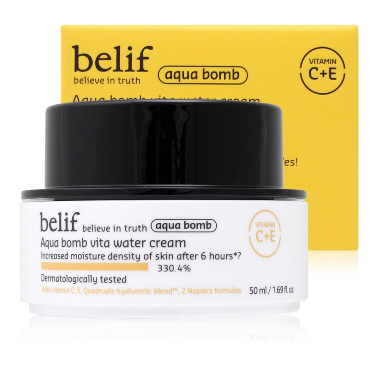 빌리프 아쿠아밤 비타 워터 히알루론산 수분크림 50ml, 1세트, 50ml 빌리프 아쿠아밤 비타 워터 히알루론산 수분크림 50ml, 1세트, 50ml